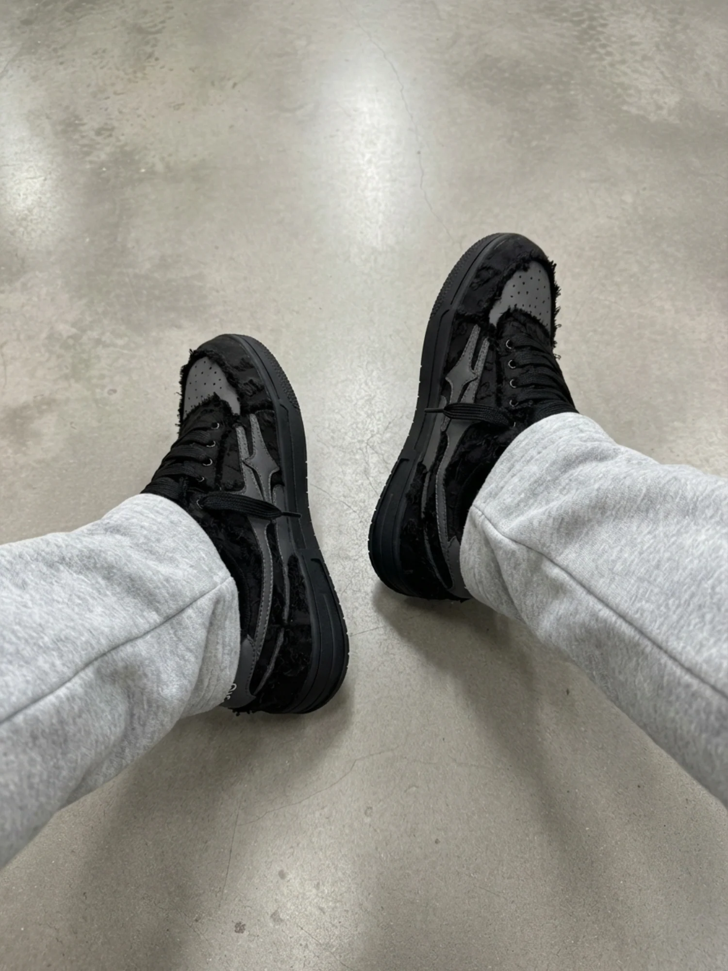 DCRB Broken Black Sneakers - Image 7
