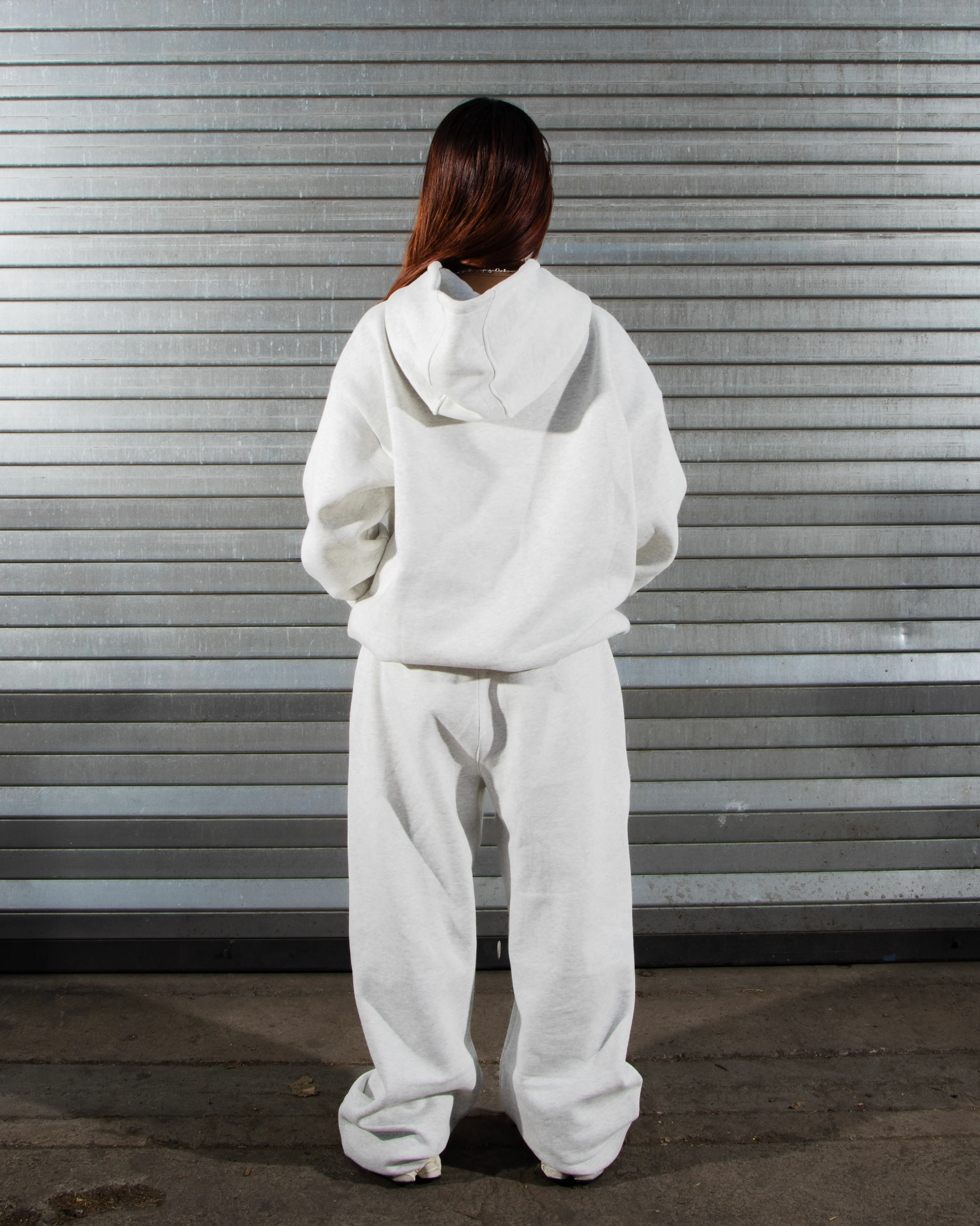DCRB Tracksuit Open Leg Jogger - Light Grey - Image 9